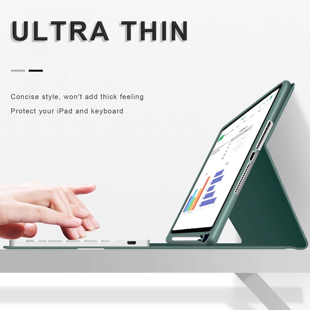 Ốp Lưng Silicone Mềm Có Bàn Phím Cho Xiaomi Mi Pad 5 Pro/Mi Pad 5