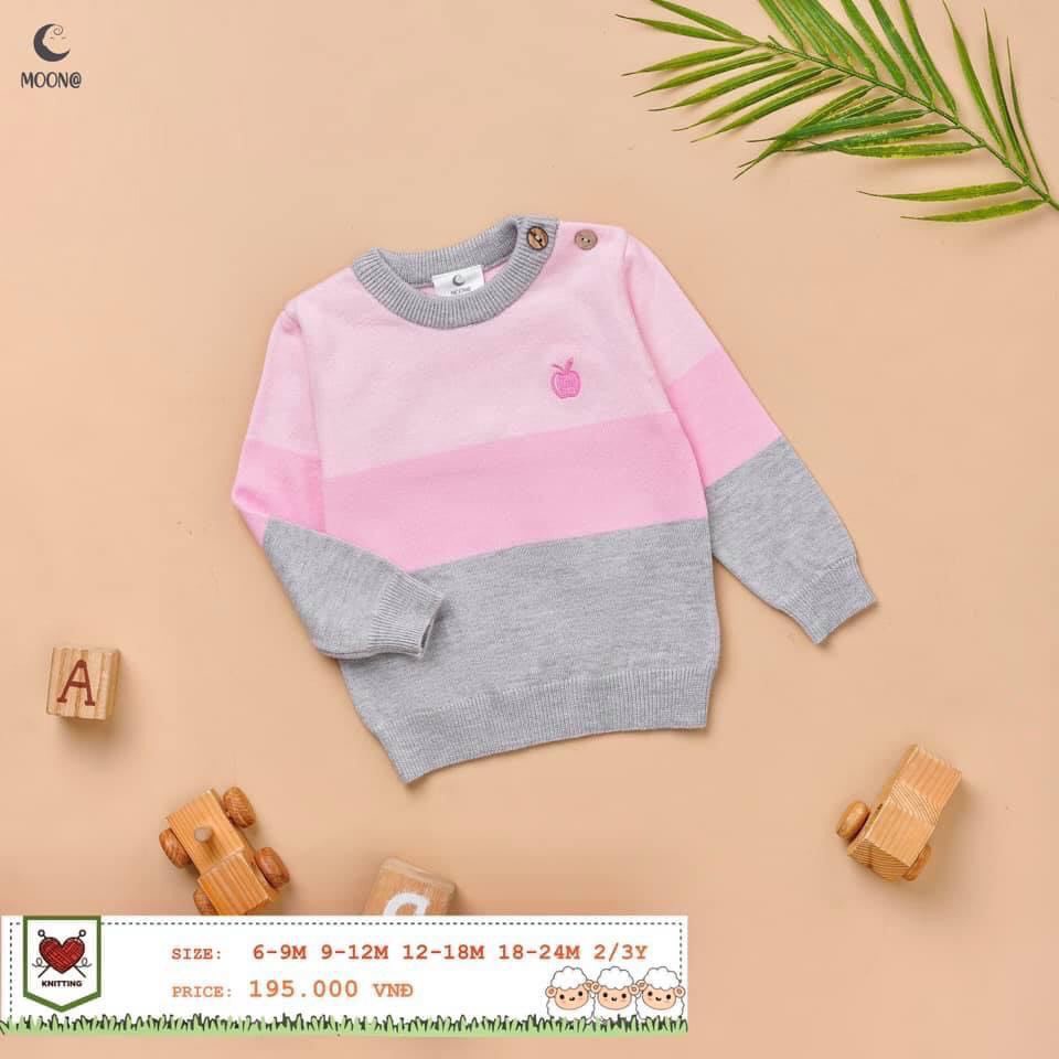 [MOON] Áo Len Dày Dặn Cho Bé 6M-3Y - Hàng chính hãng
