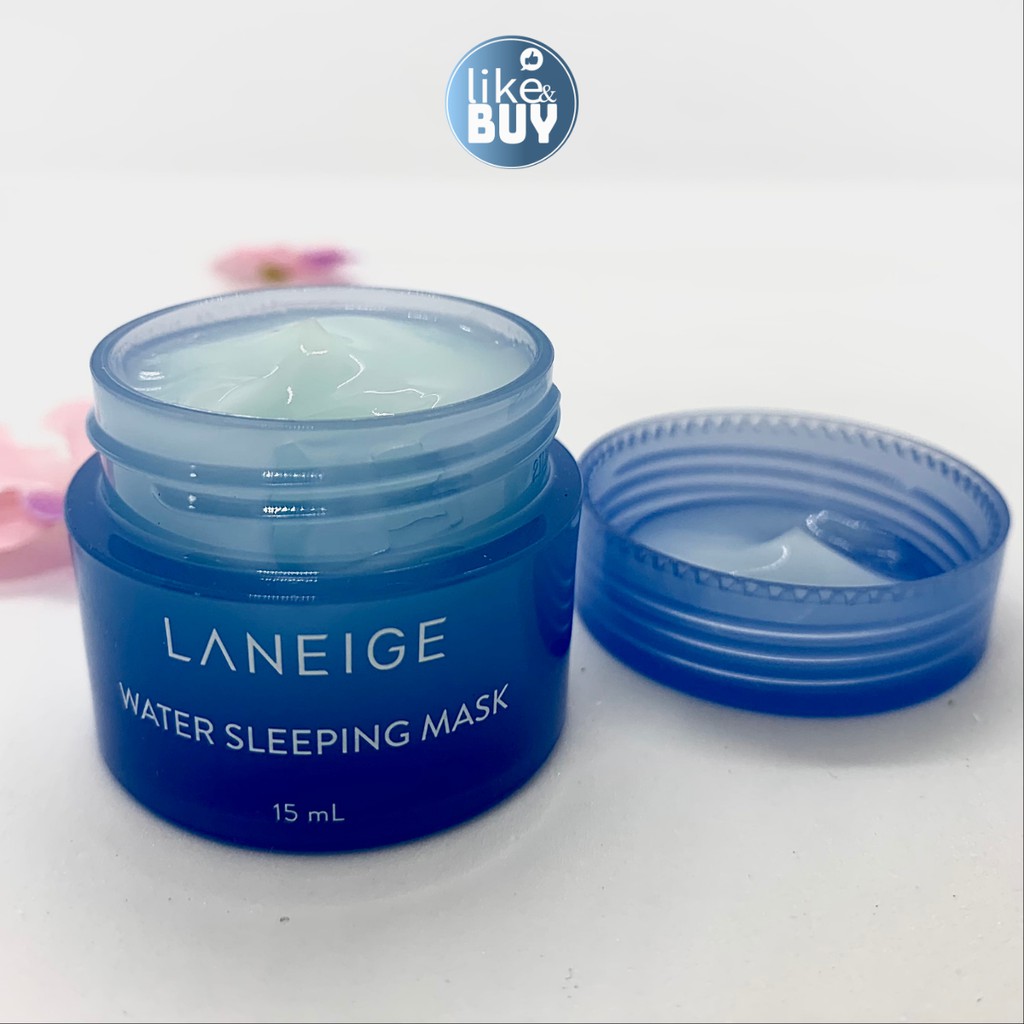 Mặt nạ ngủ Laneige Water Sleeping Mask mini cấp ẩm, chống lão hóa, dưỡng sáng da 15ml - hàng nội địa Hàn | BigBuy360 - bigbuy360.vn