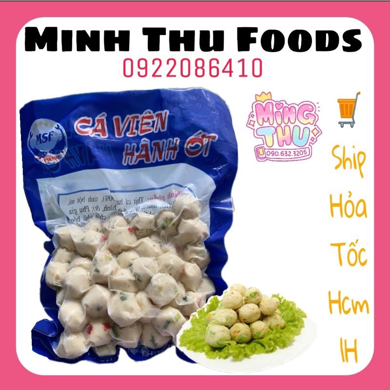 Cá viên hành ớt 500g