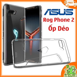 [Ảnh Thật] Ốp lưng Asus ROG Phone 2 ZS660KL Silicon Loại Tốt Dẻo trong suốt