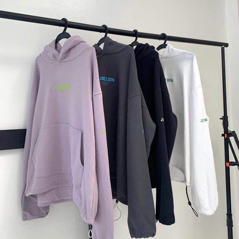 [Best-seller] ÁO HOODIE SS21 22BILLION (hàng có sẵn trừ xám đậm)