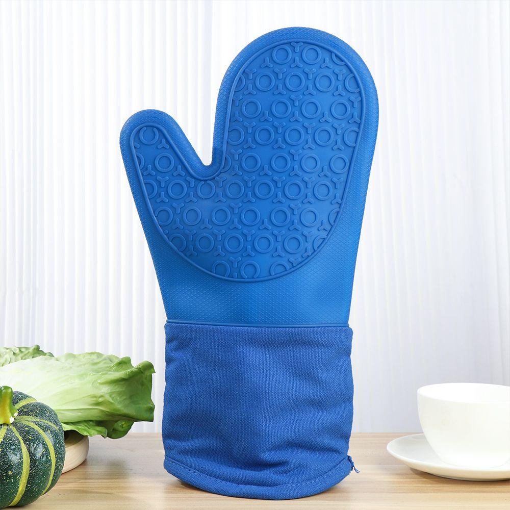 Găng Tay Silicone Cách Nhiệt Chống Trượt Dùng Cho Lò Vi Sóng