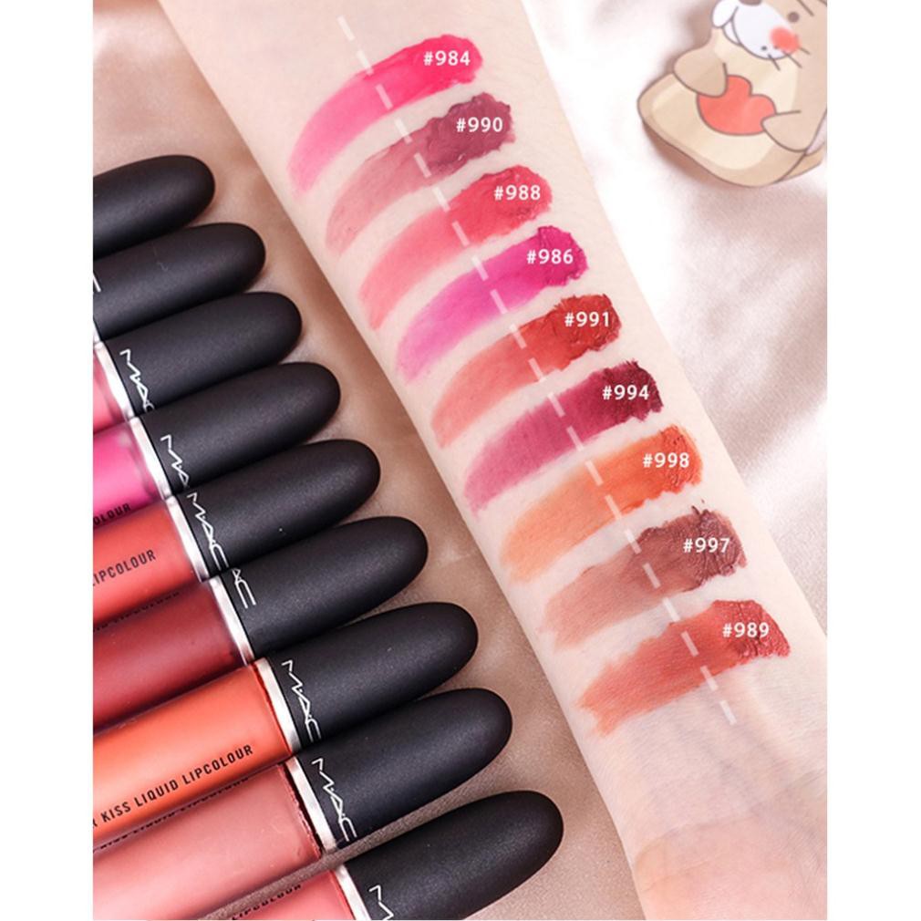 [Full Size] Son Kem Lì MAC Powder Kiss Liquid Lipcolour 5g