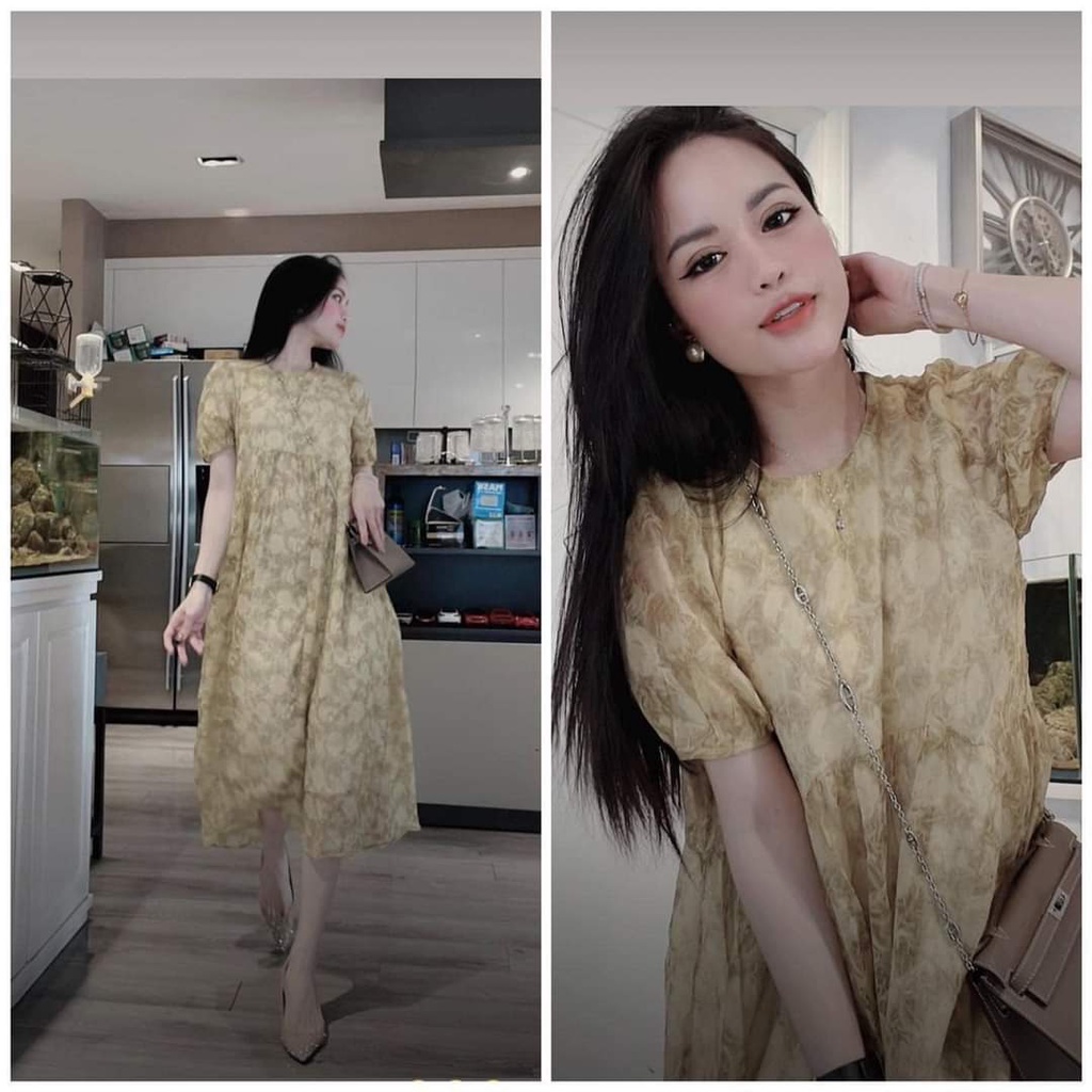 Đầm Bầu Váy Bầu Công Sở Lịch Sự Mùa Hè Đi Làm Đi Chơi M548 Mom and Baby