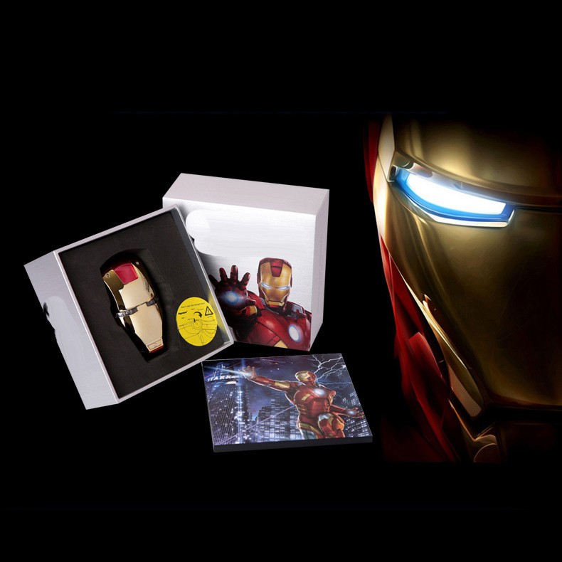 [Mã 2404EL10K giảm 10K đơn 20K] [CÓ SẴN] SẠC DỰ PHÒNG IRON MAN MARVEL - TẶNG NGAY CÁP SẠC 2 ĐẦU