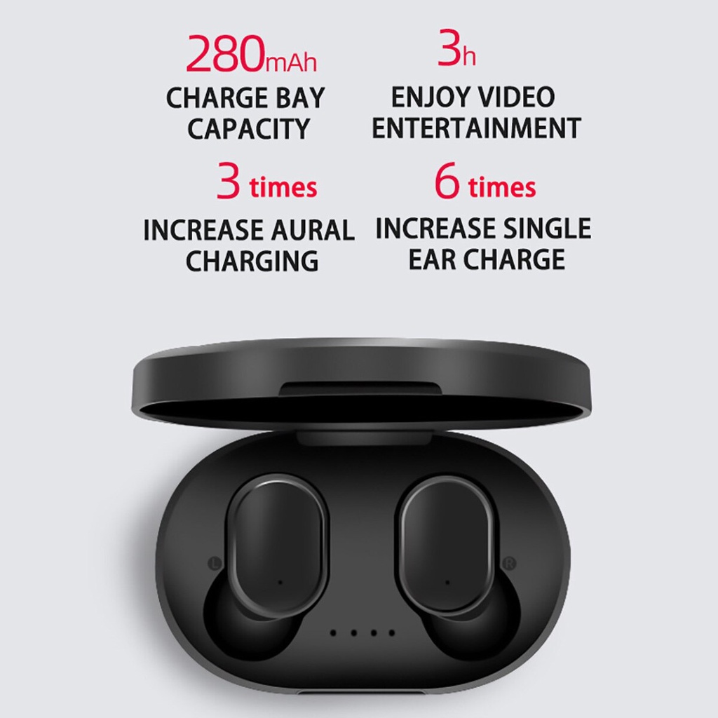 Tai Nghe Nhét Tai Không Dây senbenbao Airdots A6S Bluetooth 5.0 Chống Tiếng Ồn Cho Điện Thoại