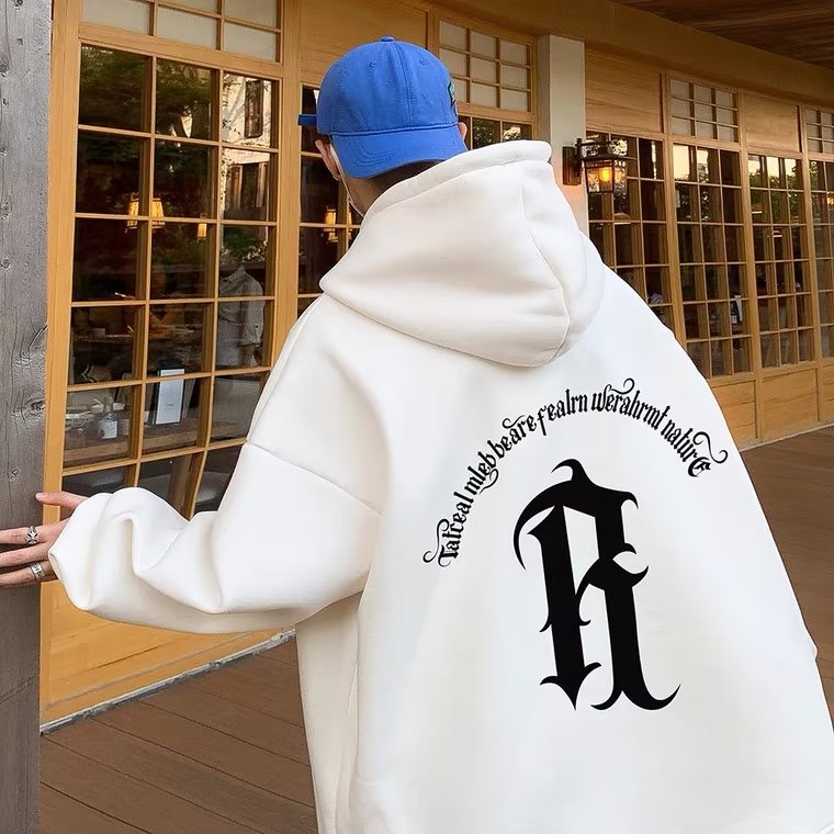 Áo Hoodie Tay Dài In Chữ Tiếng Anh Thiết Kế Độc Đáo Phong Cách Âu Mỹ Thời Trang Thu Đông Cho Nam Và Nữ