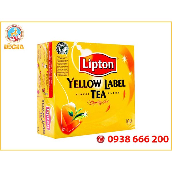 Trà Lipton Nhãn Vàng (2Gx100T)