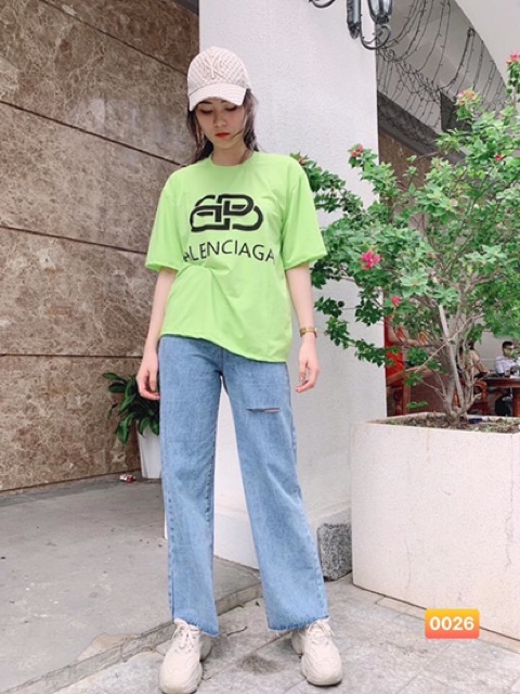 QUẦN JEAN RÁCH ỐNG RỘNG HOT🎯mã 026 | BigBuy360 - bigbuy360.vn