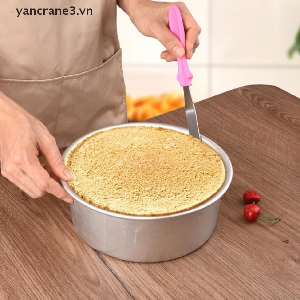 Set 3 dao phết kem trang trí bánh bằng thép không gỉ