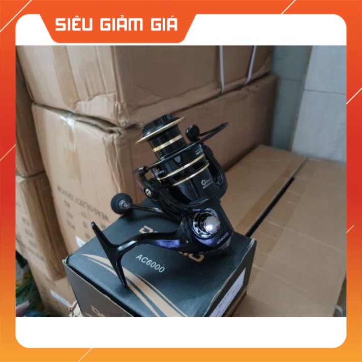 R Bộ Cần Câu Chất Lượng Shimano Đặc Trong Tim - Máy Deukio AC 6000 + Full Phụ kiện - ĐỒ CÂU NGỌC HẢI [Giá rẻ]
