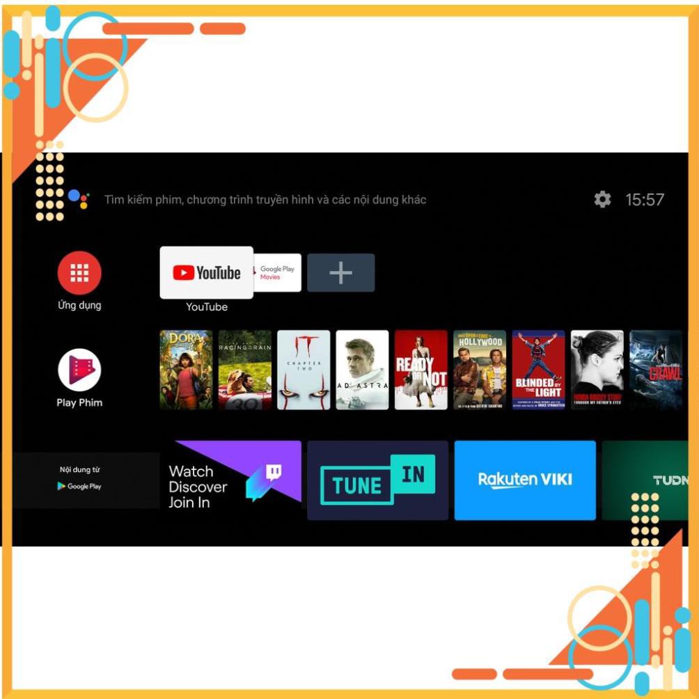 Android Tivi Box Himedia S500 - Android TV 9.0 Chính Chủ - Kèm Remote Voice