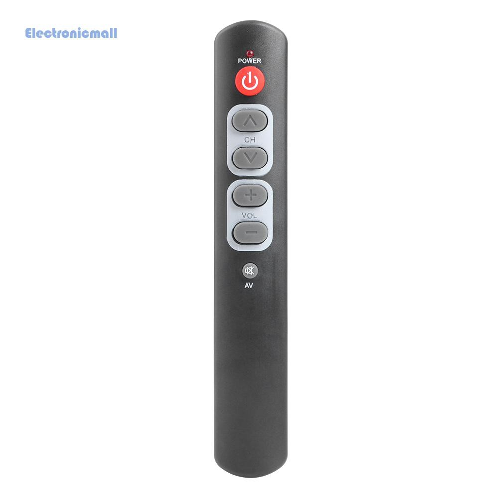 ElectronicMall01 Universal 6 Key Learning Remote Control Big Button Copy Infrared IR Remote