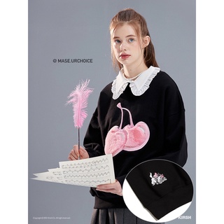 [ ORDER ] áo Aristocats big cherry sweater ( Kirsh )