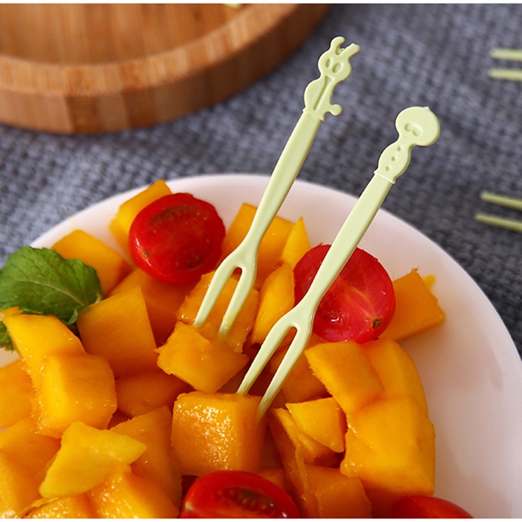 Bộ Nĩa Ăn Tráng Miệng Dùng Một Lần Tiện Dụng Cho Gia Đình