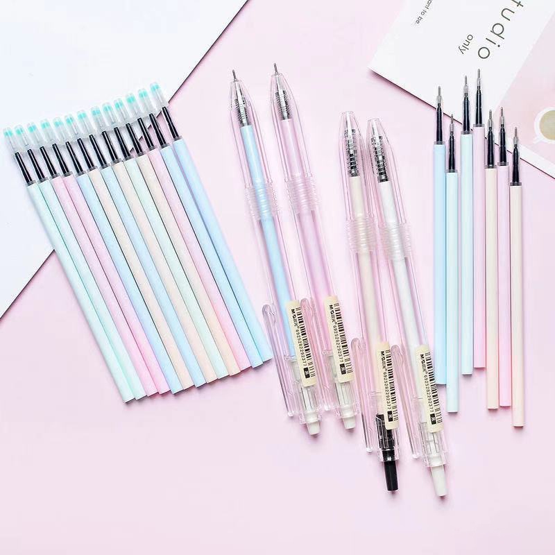 Bộ 20 Ruột Bút Mực Gel Ngòi 0.5mm Màu Đen