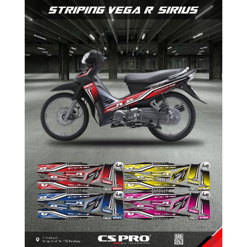 Miếng Dán Trang Trí Xe Hơi Đồ Chơi Vega R 2007 Sirius Rc / Gp