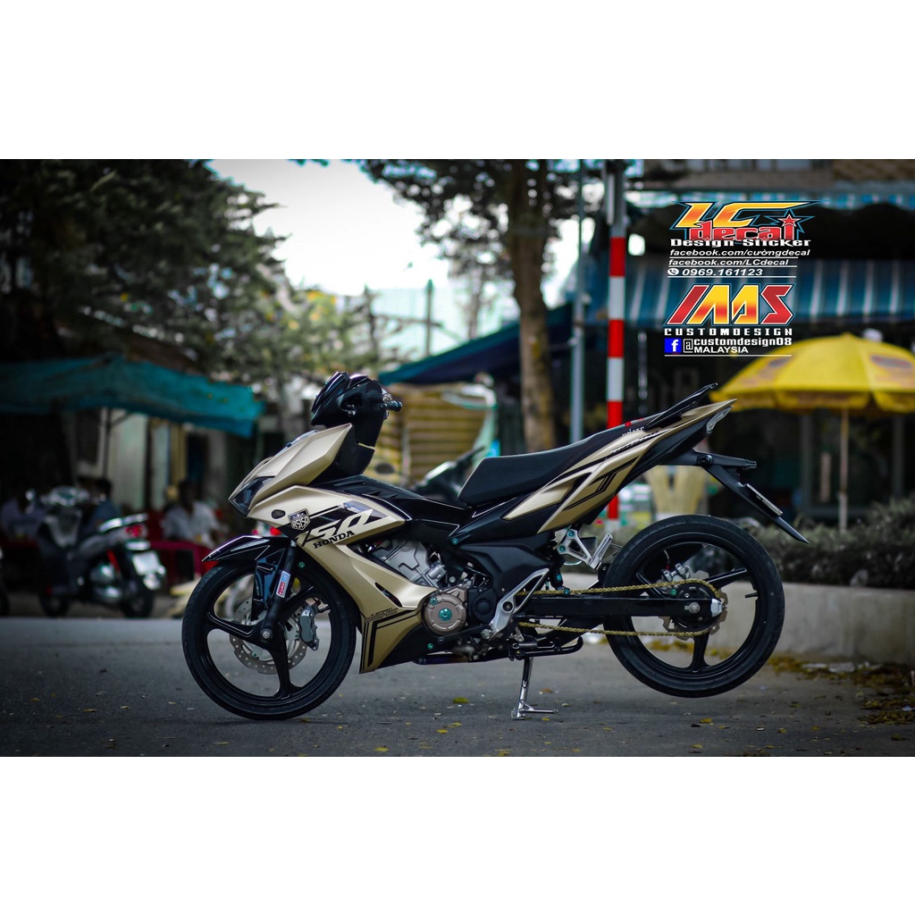 Tem rời Winner X đen vàng đồng tem in trong mẫu