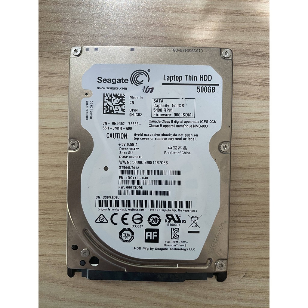 Ổ cứng HDD laptop 2.5" 1Tb 500gb 320gb 250gb Bảo hành 24 tháng