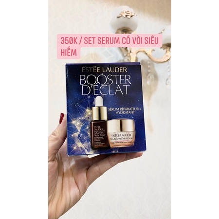 Set dưỡng da Estee lauder serum advanced night repair có bill mua hàng