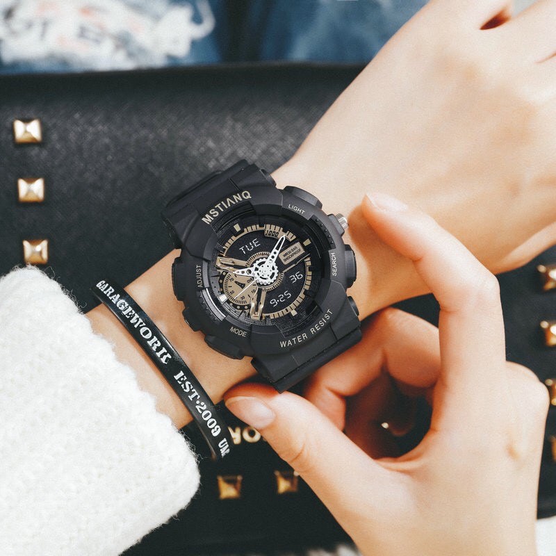 Đồng hồ unisex điện tử S002 kiểu dáng thể thao, cá tính | BigBuy360 - bigbuy360.vn