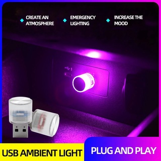 Đèn LED USB RGB 5V Nhiều Màu Trang Trí Nội Thất Xe Hơi