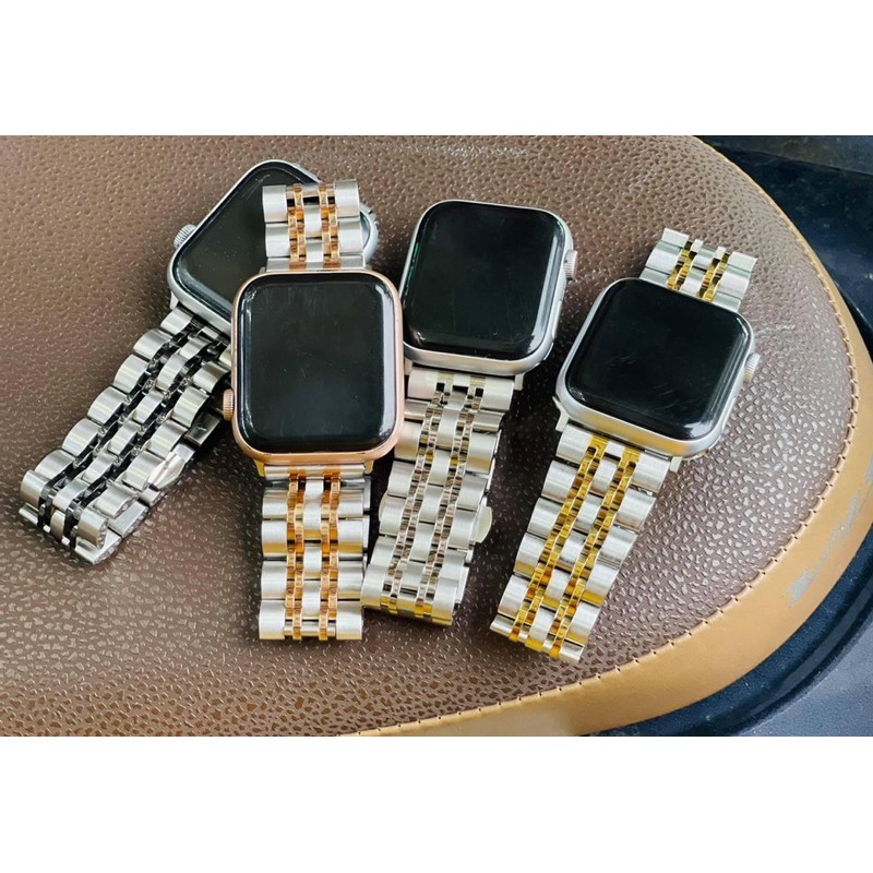 Dây thép mẫu mới mới về. Thép rolexx sang trọng dành cho applewatch