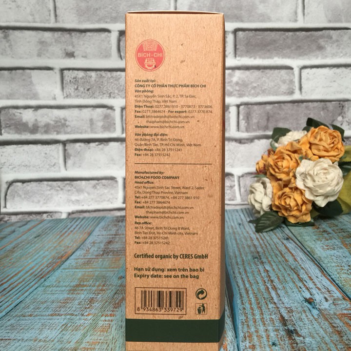 Phở Gạo Trắng Hữu Cơ Bích Chi 200g