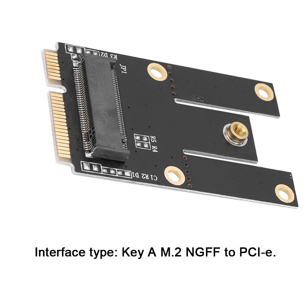 Card chuyển đổi Mini adapter NGFF sang 2 Wifi không dây PCI-E Bluetooth cho Notebook