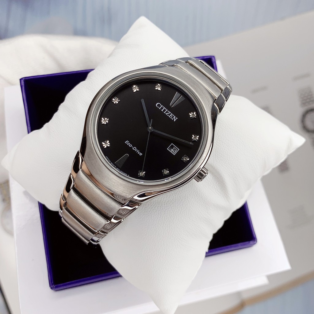 Đồng Hồ Nam CITIZEN AW1550-50E Paradigm Black Diamond Dial Men’s Watch Chính Hãng Tặng Dây Da Cao Cấp