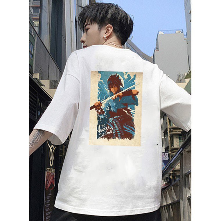 Áo thun unisex form rộng Nhật Bản đẹp độc lạ phong cách cá tính vải dày mịn 2019T2370