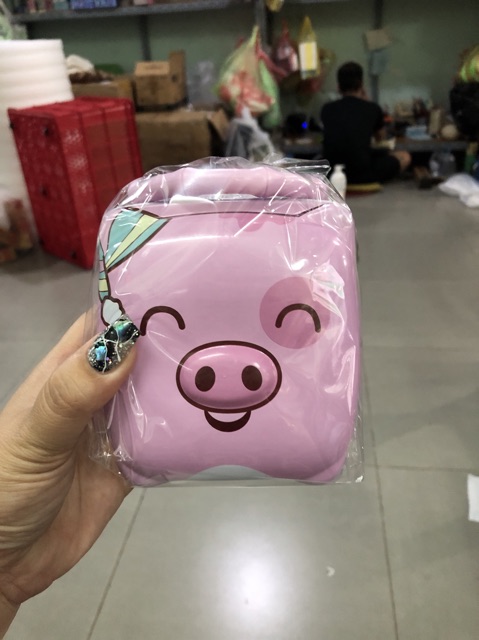 🌈[FREE SHIP 50K] 🔥 Ống Heo Két Sắt Tiết Kiệm Mini 🐷