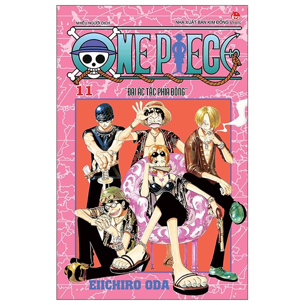 Sách One Piece Tập 11: Đại Ác Tặc Phía Đông (Tái Bản 2022)