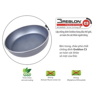 Chảo Chống Dính Thành Dầy ELMICH 26cm