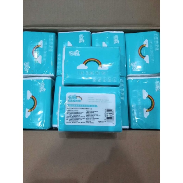 [ CAM KẾT HÀNG ĐẸP LOẠI 1 ] GIẤY ĂN CẦU VỒNG XIN MIER [THÙNG 30 GÓI]