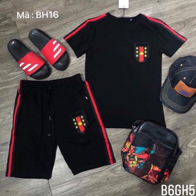 Bộ thể thao nam sỉ 65k. Size M L Xl. Sẵn hàng tại shop