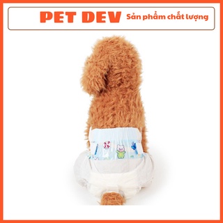 Bỉm chó & Tã lót khay vệ sinh chó mèo, chất liệu giấy siêu thấm hút