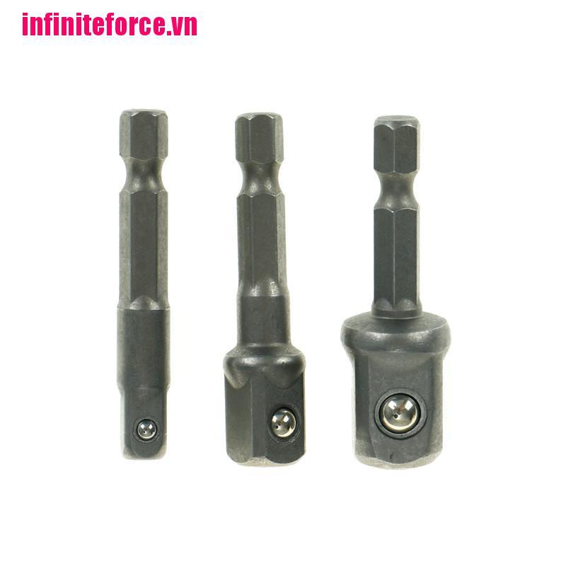 Bộ 3 Mũi Khoan 1 / 4 &quot;3 / 8&quot; 1 / 2