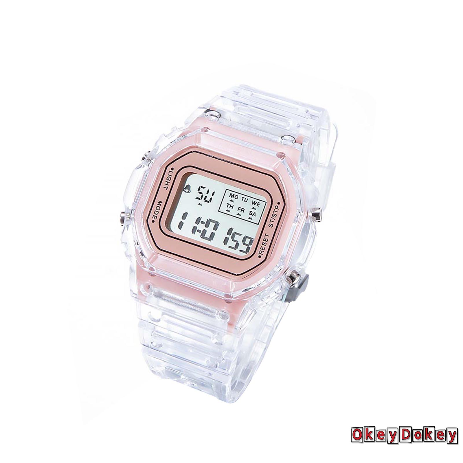 Đồng Hồ Điện Tử Đeo Tay Chống Nước Màu Đen / Vàng / Hồng / Tím / Trắng | BigBuy360 - bigbuy360.vn