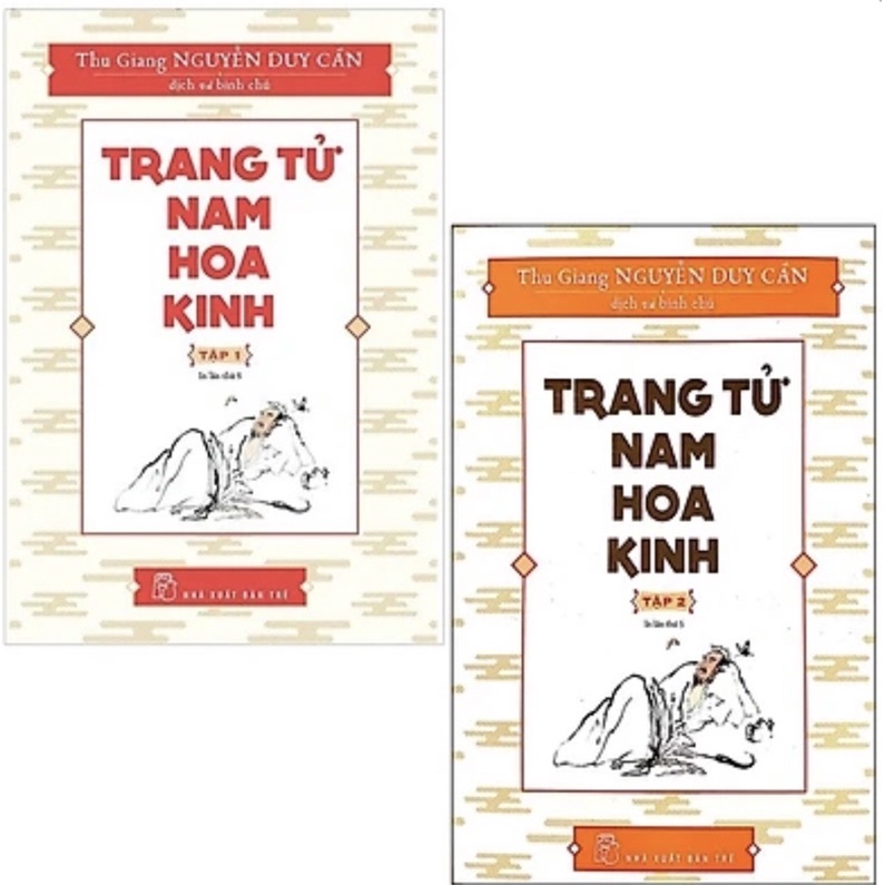 Sách - (Combo 2 tập) Trang Tử Nam Hoa Kinh Tập 1 - Tập 2