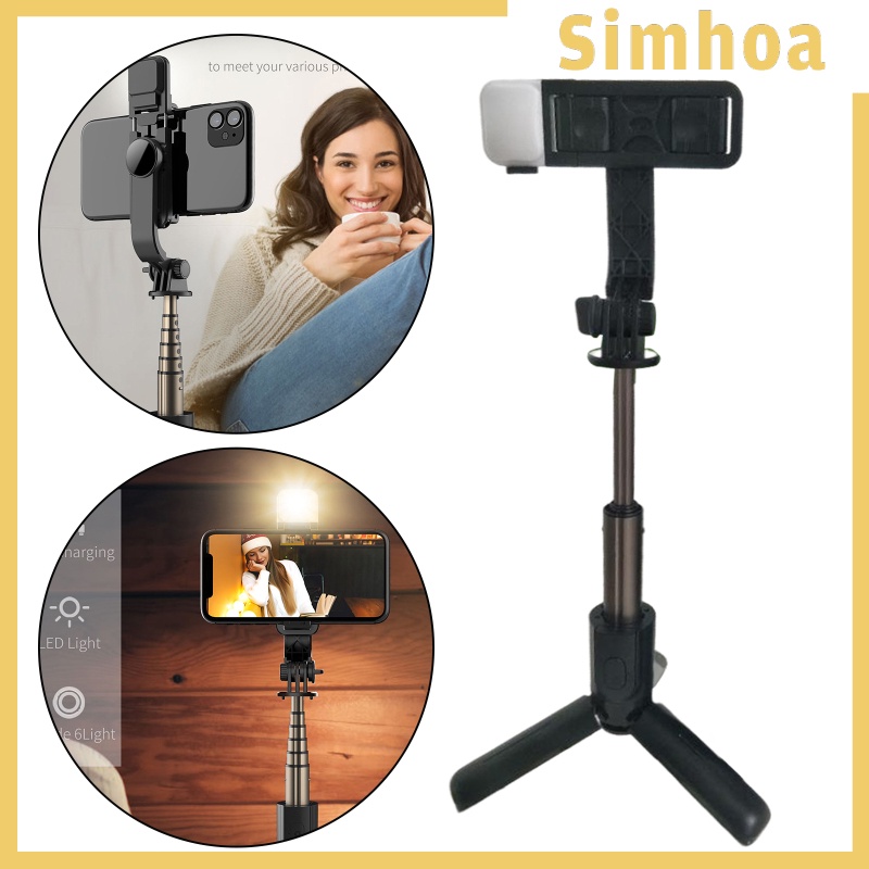 [SIMHOA] Selfie Stick Phone Tripod Mobile Phone Bracket for Selfie Live