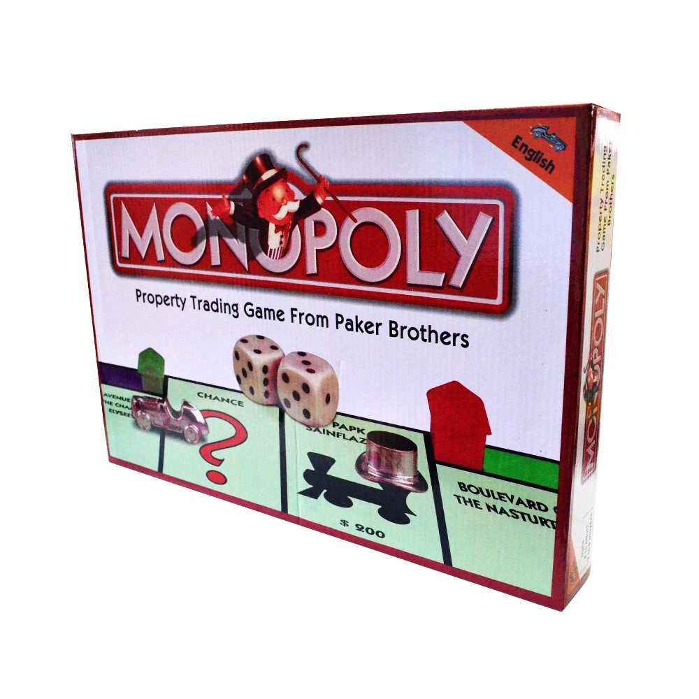 Bộ Trò Chơi Board Game Monopoly: The Property Trading