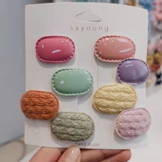 Kẹp Tóc Nữ Hình Bầu Dục Đáng Yêu