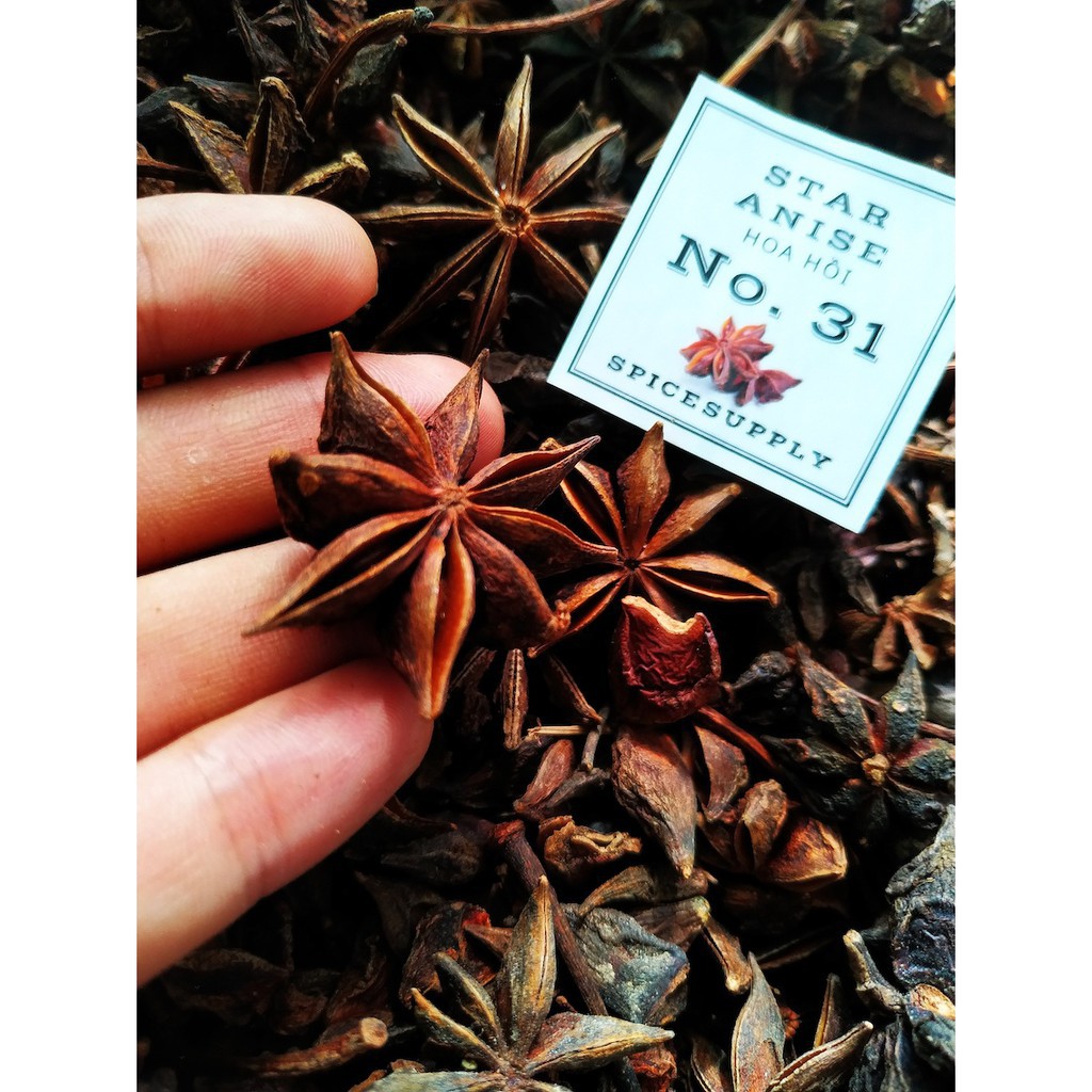 Star Anise - Hoa đại hồi nấu Phở và món Trung