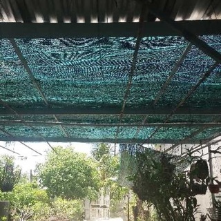 1 mét dài lưới đen che nắng khổ 2m