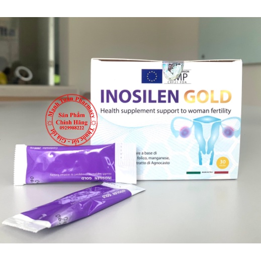 INOSILEN GOLD - Hỗ trợ chất lượng buồng trứng 30gói/hộp