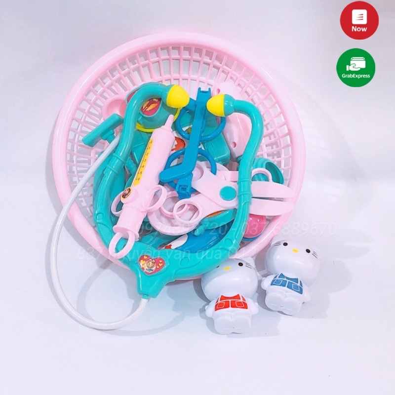 Đồ chơi bác sĩ mèo kitty bé thích làm bác sỹ