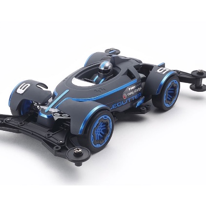 Mô hình xe đua lắp ráp chạy bằng pin Mini 4WD ELEGLITTER (VZ CHASSIS)18100 TAMIYA