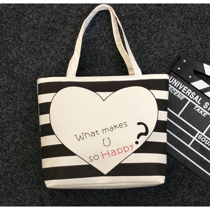 Túi Vải Canvas💖FREE SHIP💖 Túi Vải Đẹp Đi Học